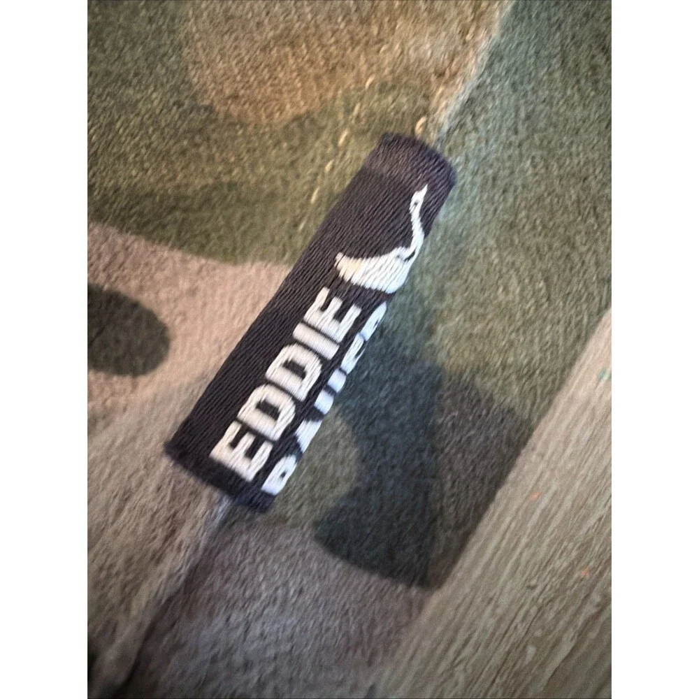 NWT Eddie Bauer Mens‎ Medium Favorite Flannel Shirt Camo Green Long Sleeve M New